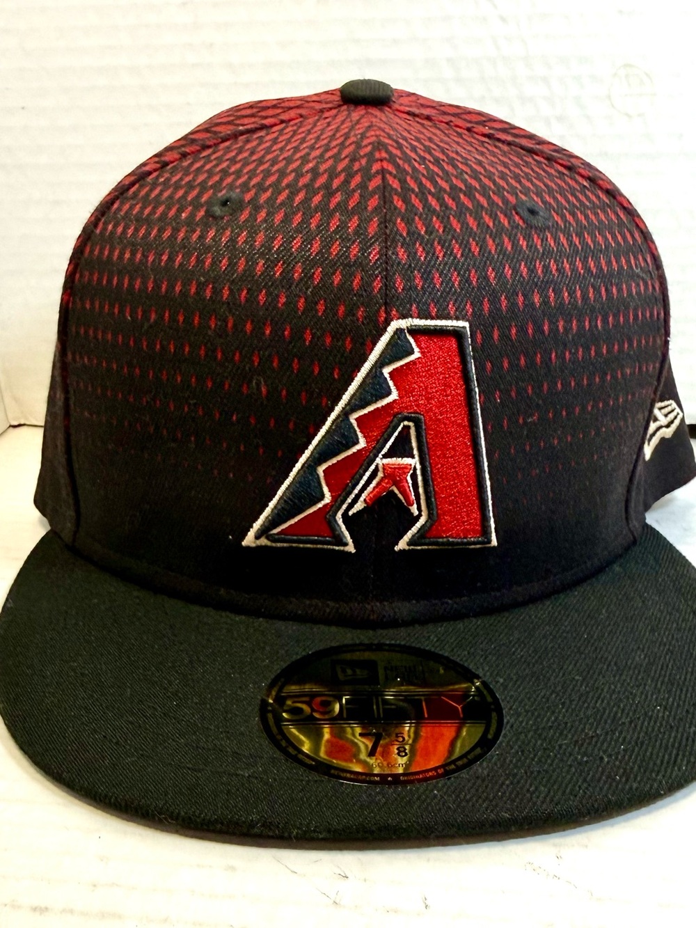 Arizona Diamondbacks New Era 59Fifty 2017 On Field Authentic  7 5/8 “snakeskin”